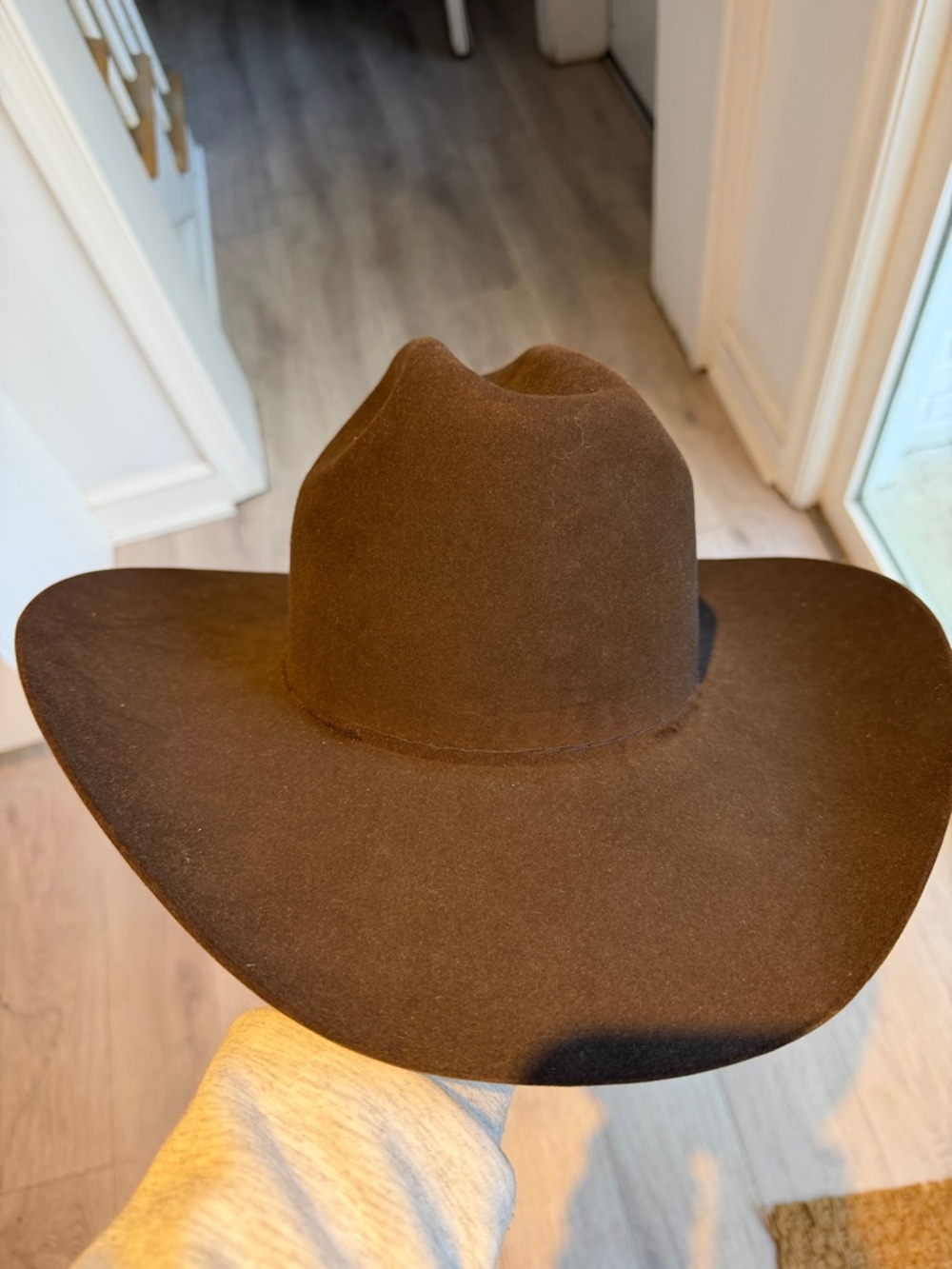 Resistor self conforming 4x beaver cowboy hat